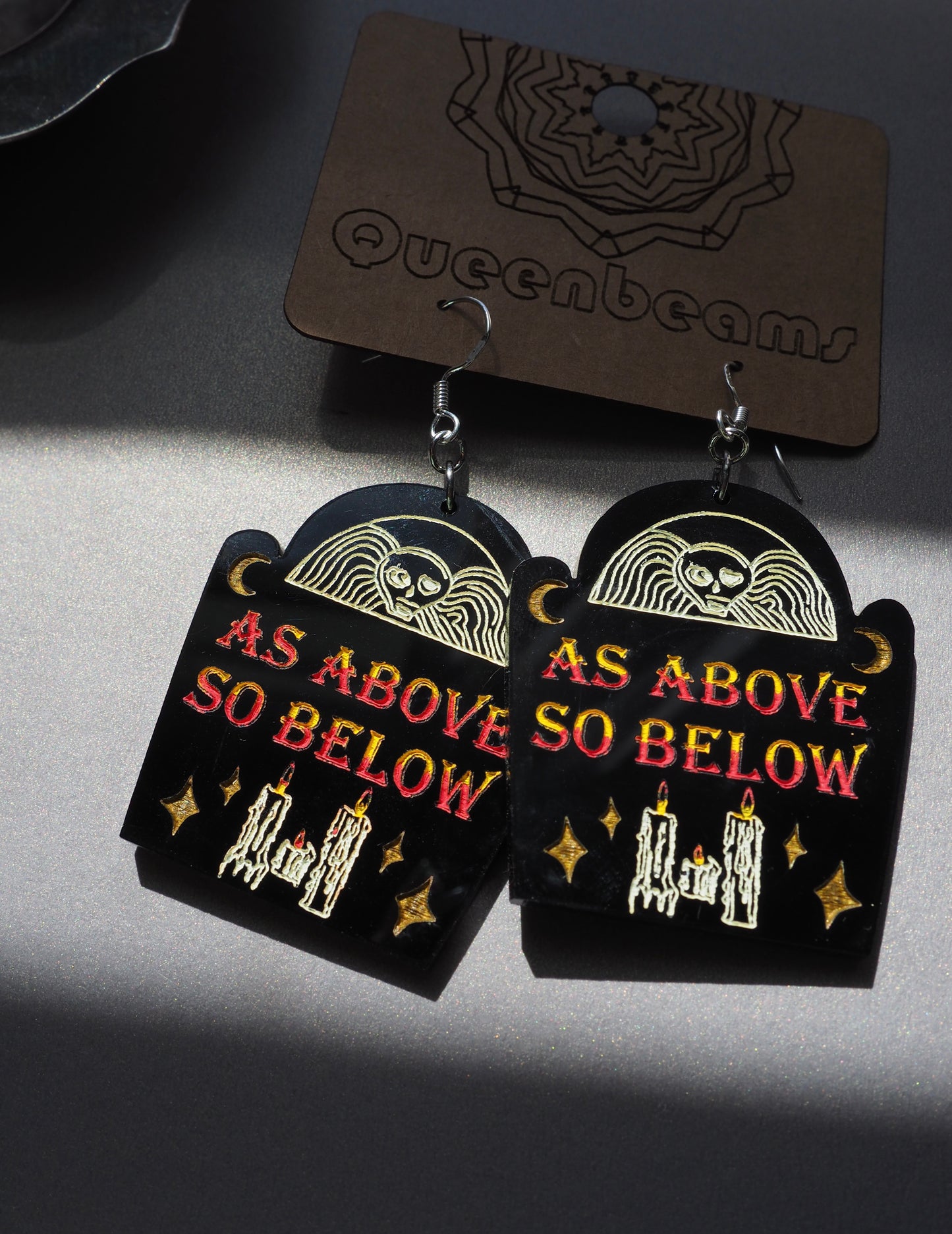 Gravestone Earrings - As Above...