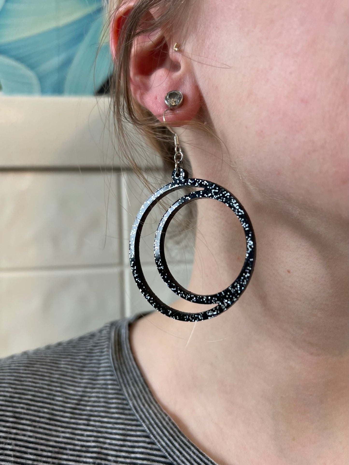 Enchanting Moon Earrings