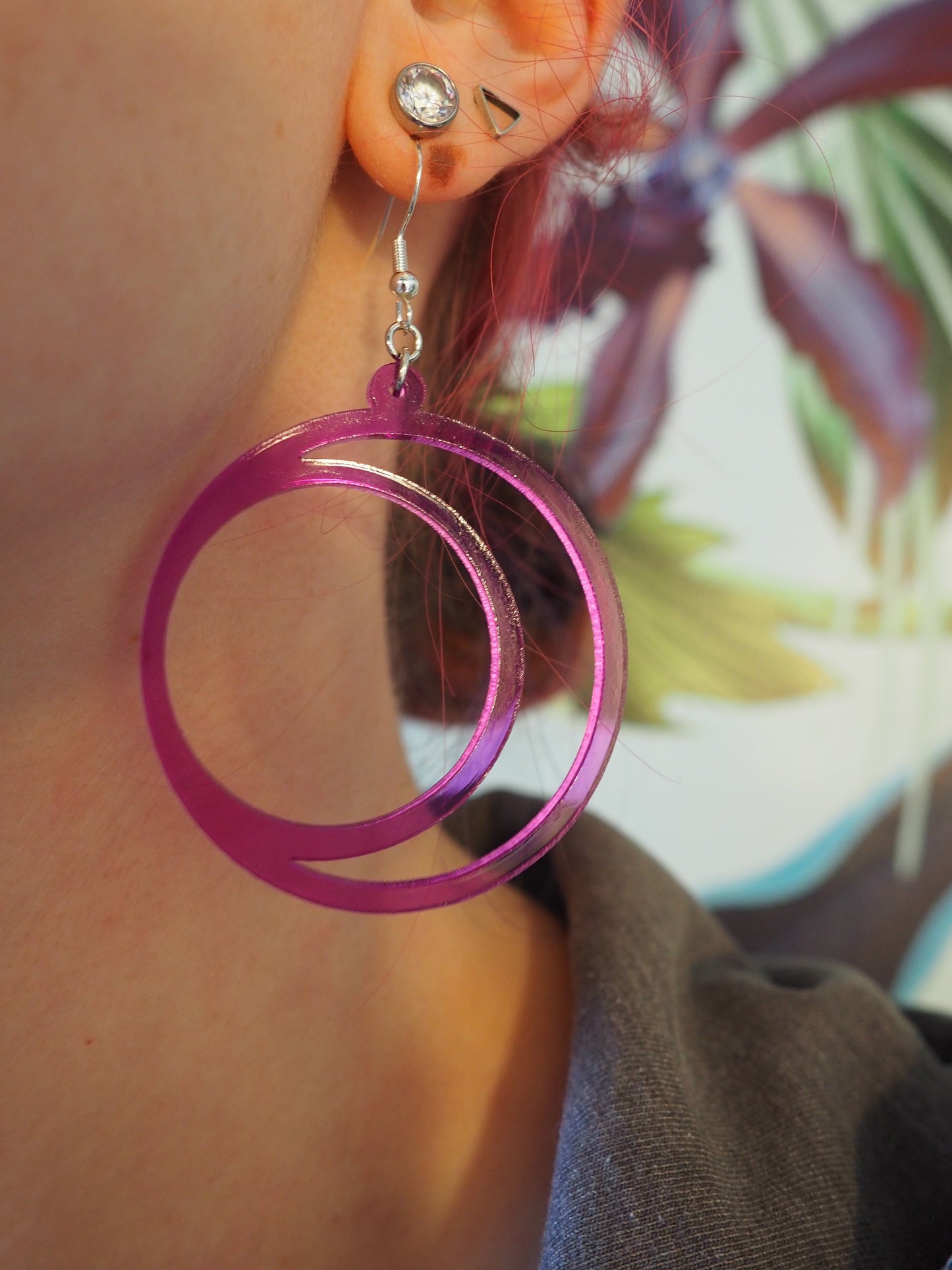 Enchanting Moon Earrings