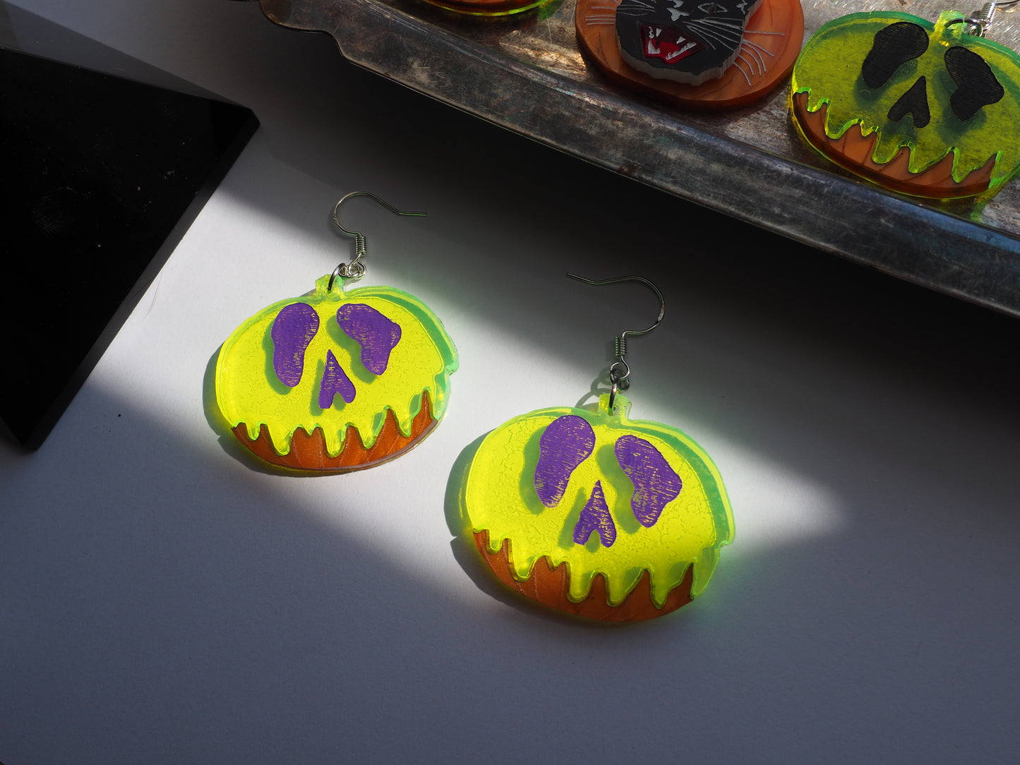 Slime-O-Lantern Earrings