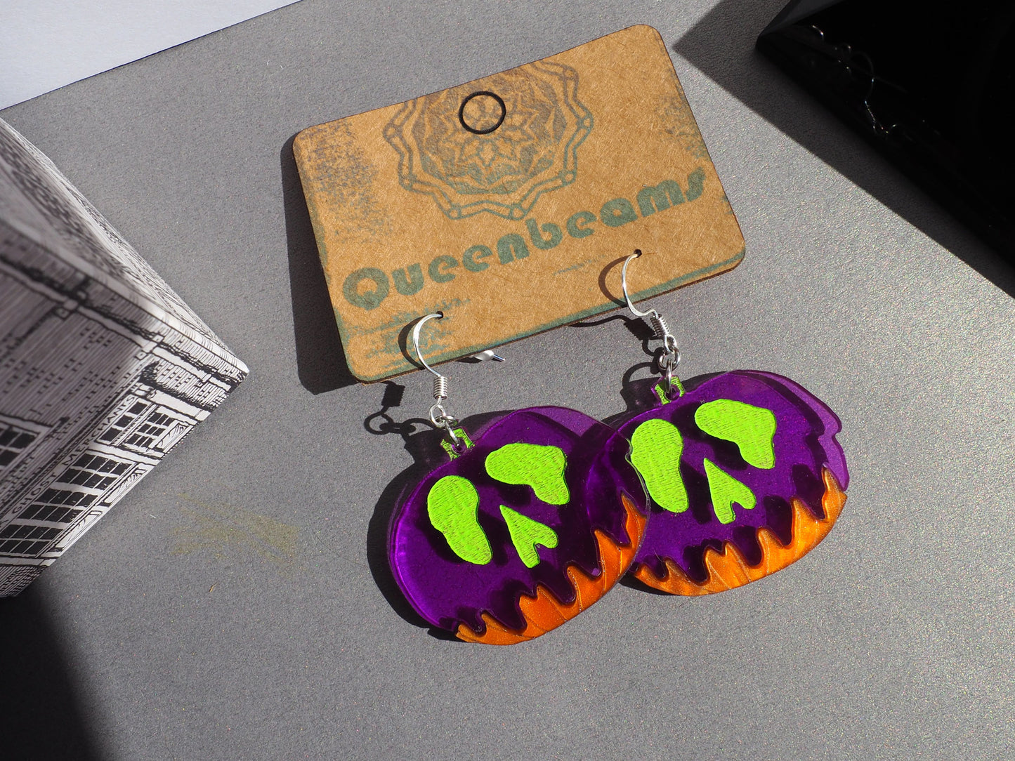 Slime-O-Lantern Earrings