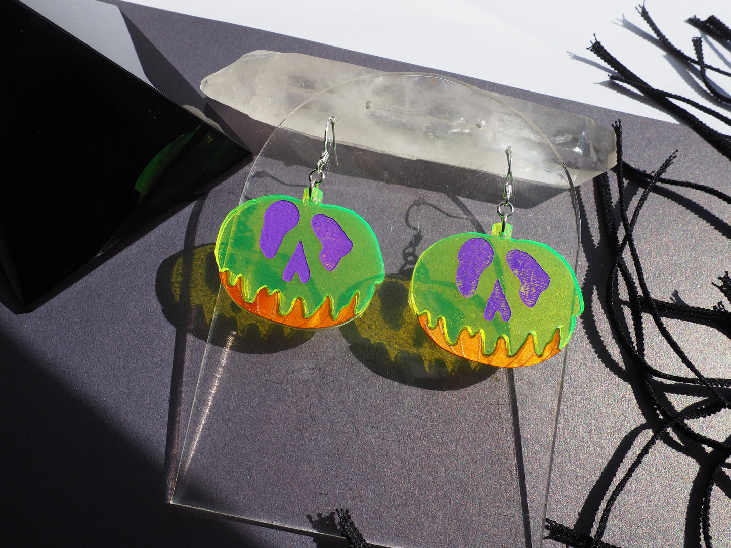 Slime-O-Lantern Earrings